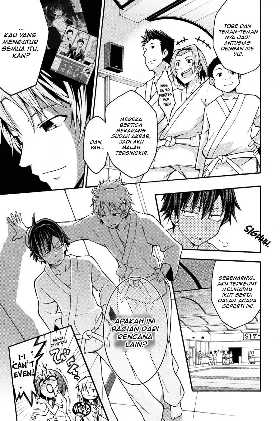 Yahari Ore no Seishun Love Come wa Machigatteiru @comic Chapter 20 - halaman 4