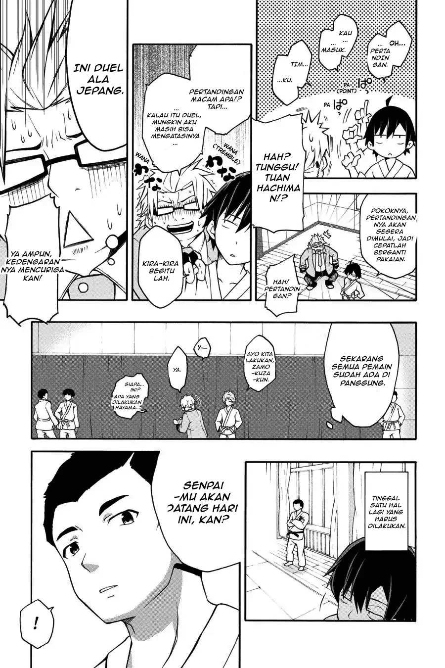 Yahari Ore no Seishun Love Come wa Machigatteiru @comic Chapter 20 - halaman 6