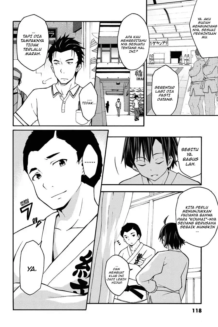 Yahari Ore no Seishun Love Come wa Machigatteiru @comic Chapter 20 - halaman 7
