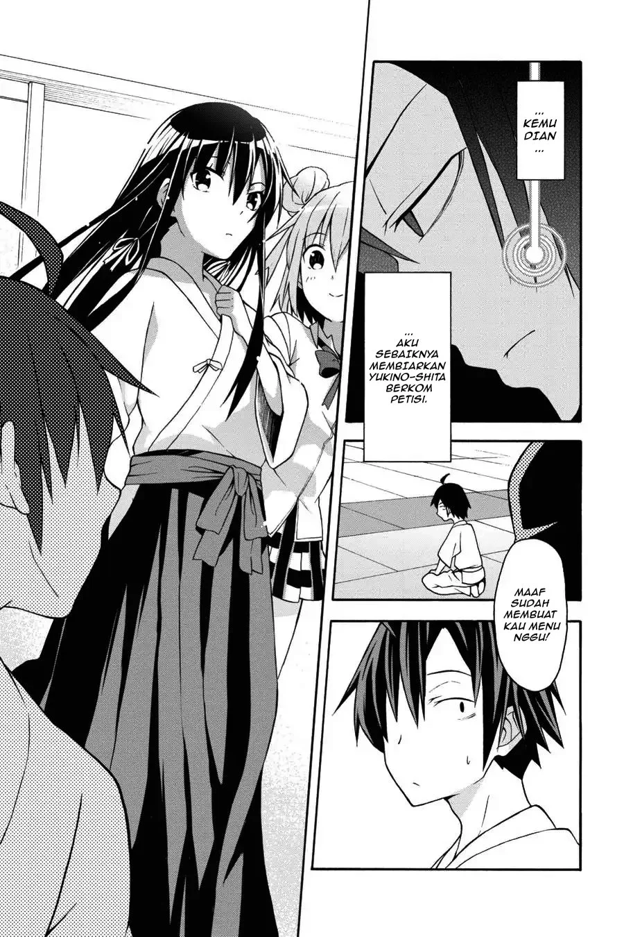 Yahari Ore no Seishun Love Come wa Machigatteiru @comic Chapter 21 - halaman 6