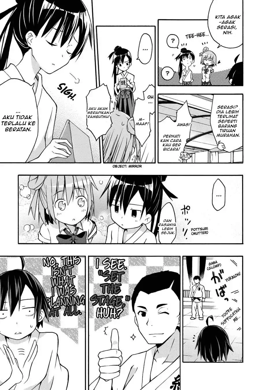 Yahari Ore no Seishun Love Come wa Machigatteiru @comic Chapter 21 - halaman 8