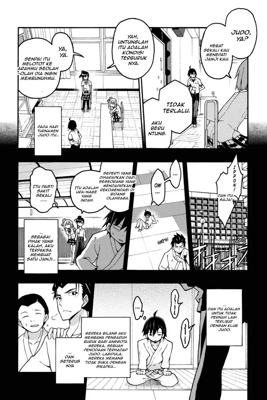 Yahari Ore no Seishun Love Come wa Machigatteiru @comic Chapter 22 - halaman 8