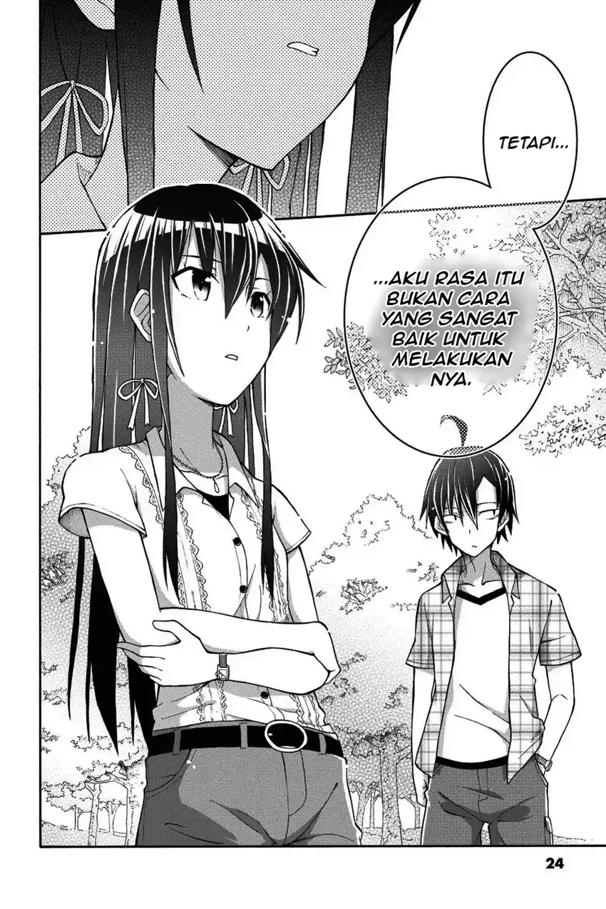 Yahari Ore no Seishun Love Come wa Machigatteiru @comic Chapter 23 - halaman 6
