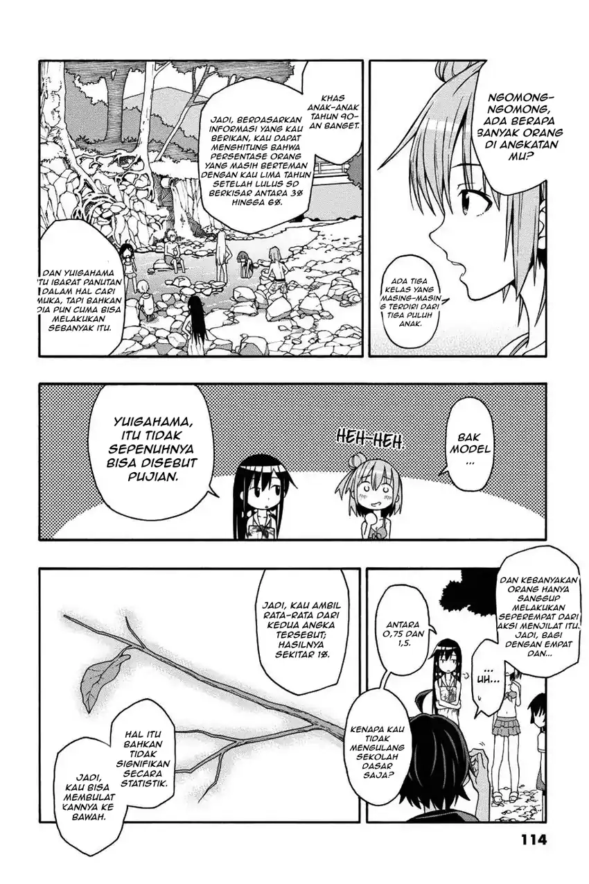 Yahari Ore no Seishun Love Come wa Machigatteiru @comic Chapter 26 - halaman 4