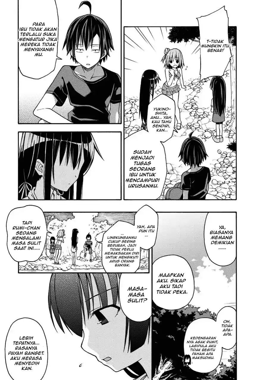 Yahari Ore no Seishun Love Come wa Machigatteiru @comic Chapter 26 - halaman 7