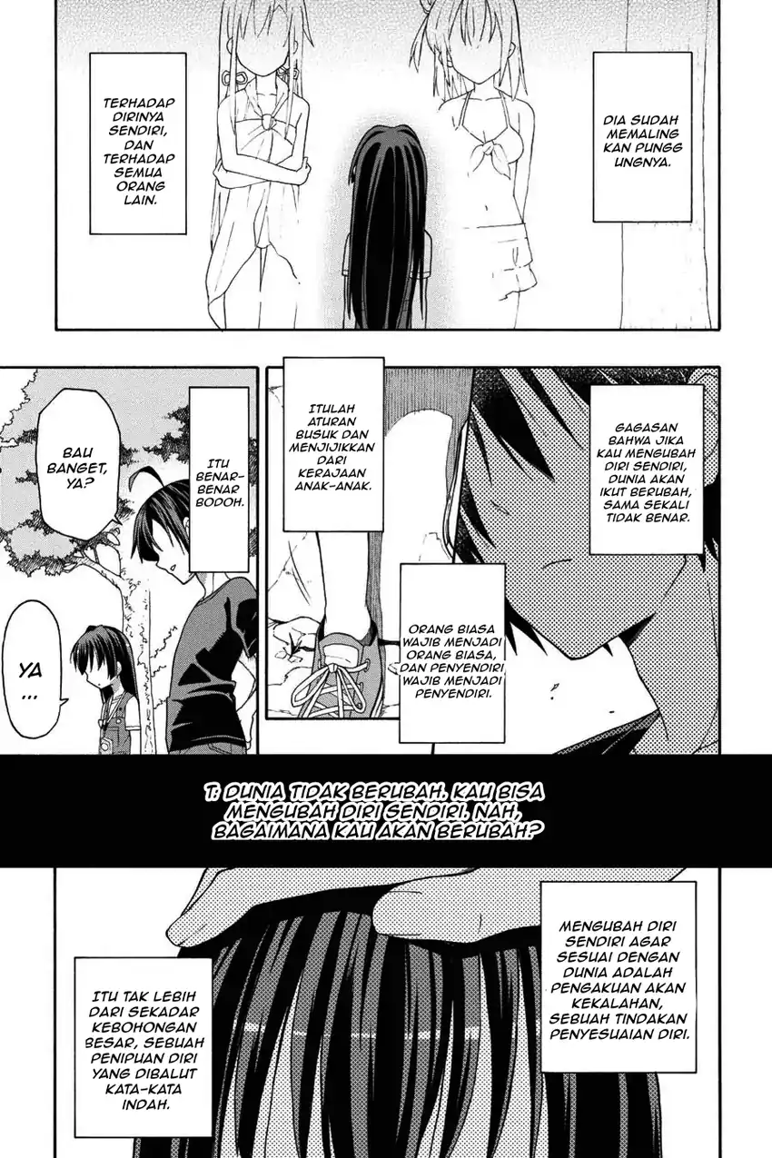 Yahari Ore no Seishun Love Come wa Machigatteiru @comic Chapter 26 - halaman 9