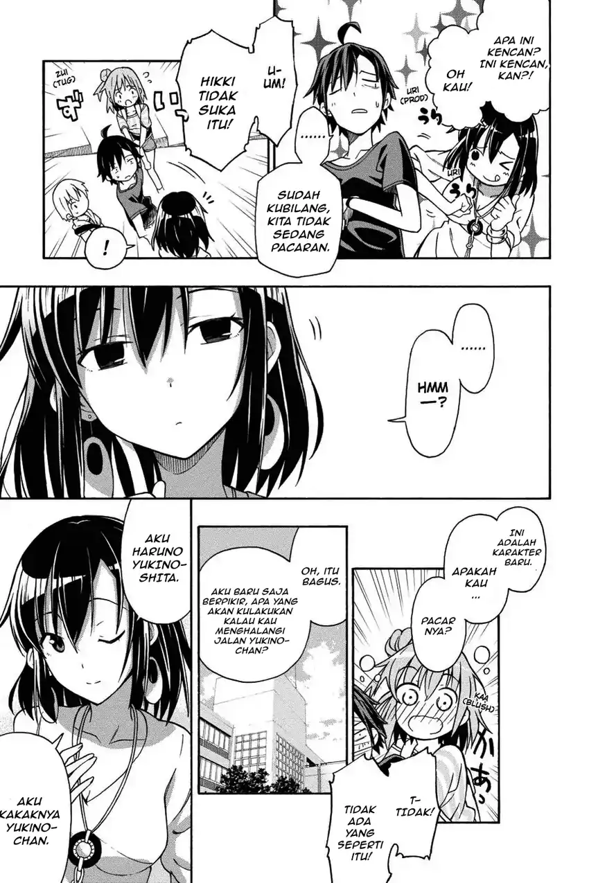Yahari Ore no Seishun Love Come wa Machigatteiru @comic Chapter 28 - halaman 4