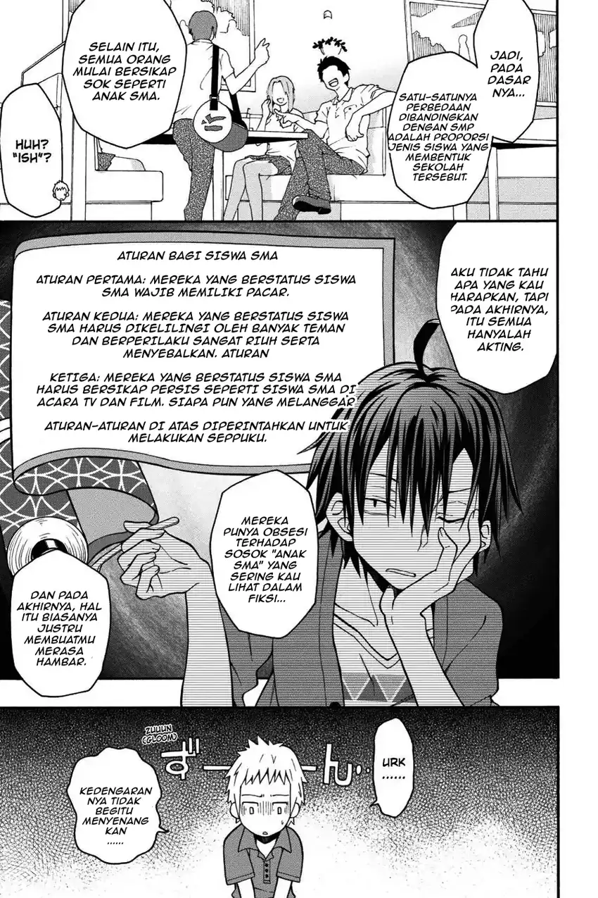 Yahari Ore no Seishun Love Come wa Machigatteiru @comic Chapter 29 - halaman 2