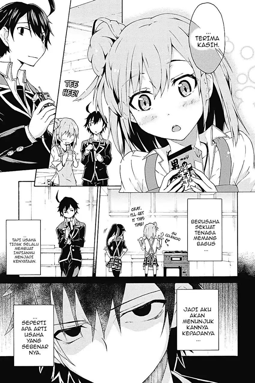 Yahari Ore no Seishun Love Come wa Machigatteiru @comic Chapter 3.2 - halaman 2