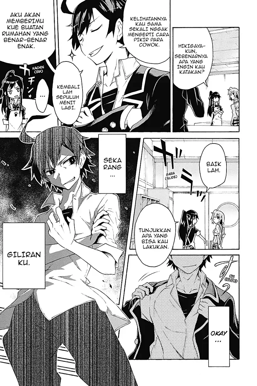Yahari Ore no Seishun Love Come wa Machigatteiru @comic Chapter 3.2 - halaman 4