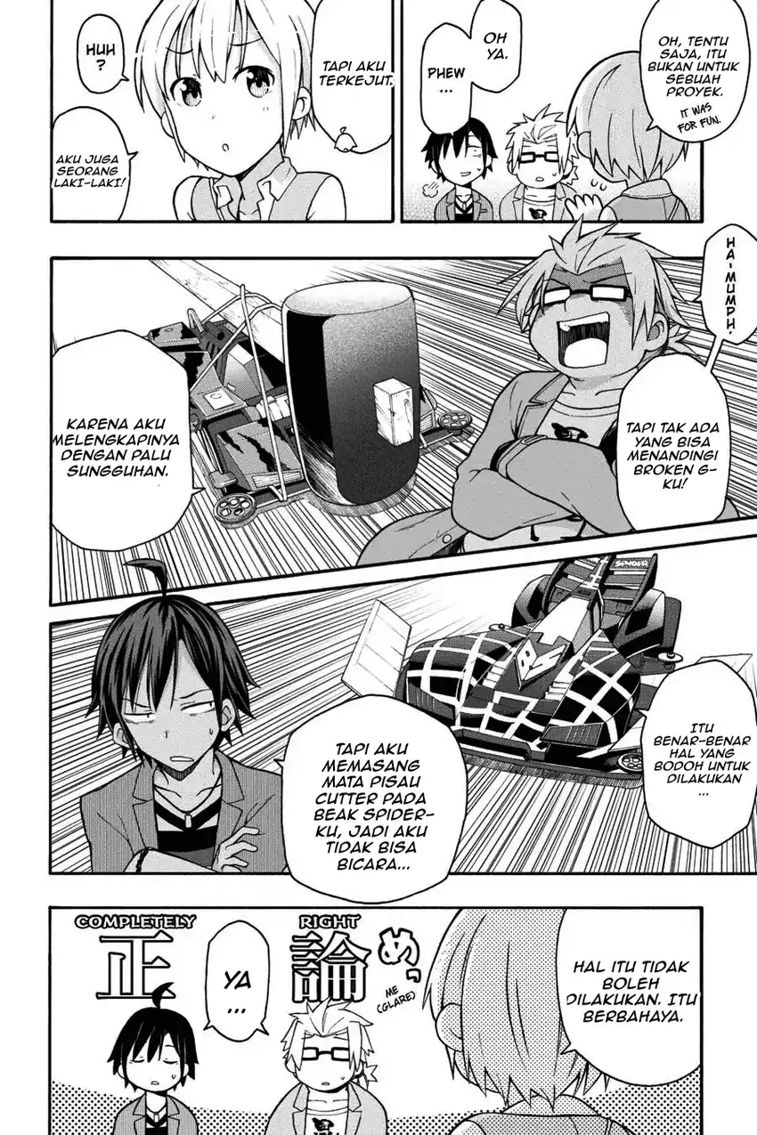 Yahari Ore no Seishun Love Come wa Machigatteiru @comic Chapter 30 - halaman 8