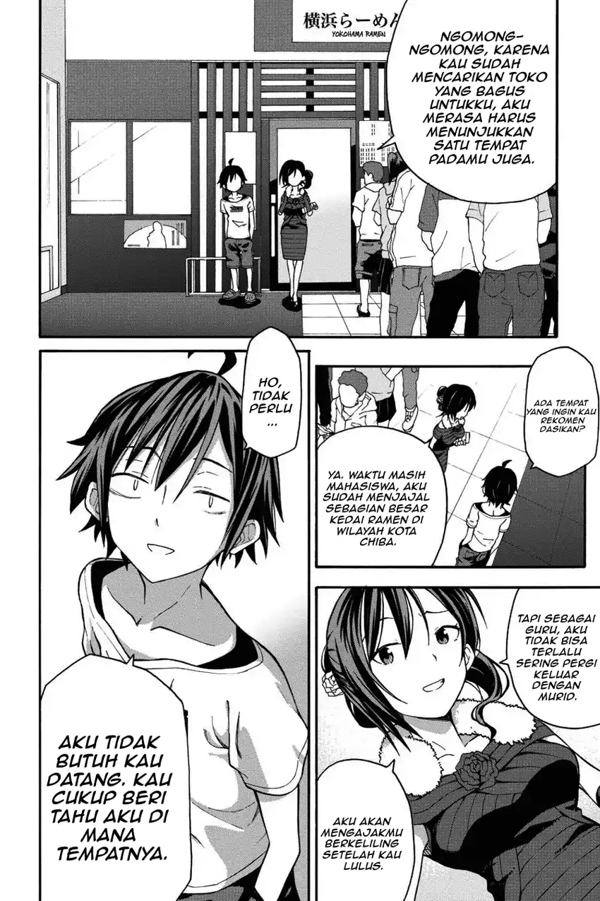 Yahari Ore no Seishun Love Come wa Machigatteiru @comic Chapter 31 - halaman 8