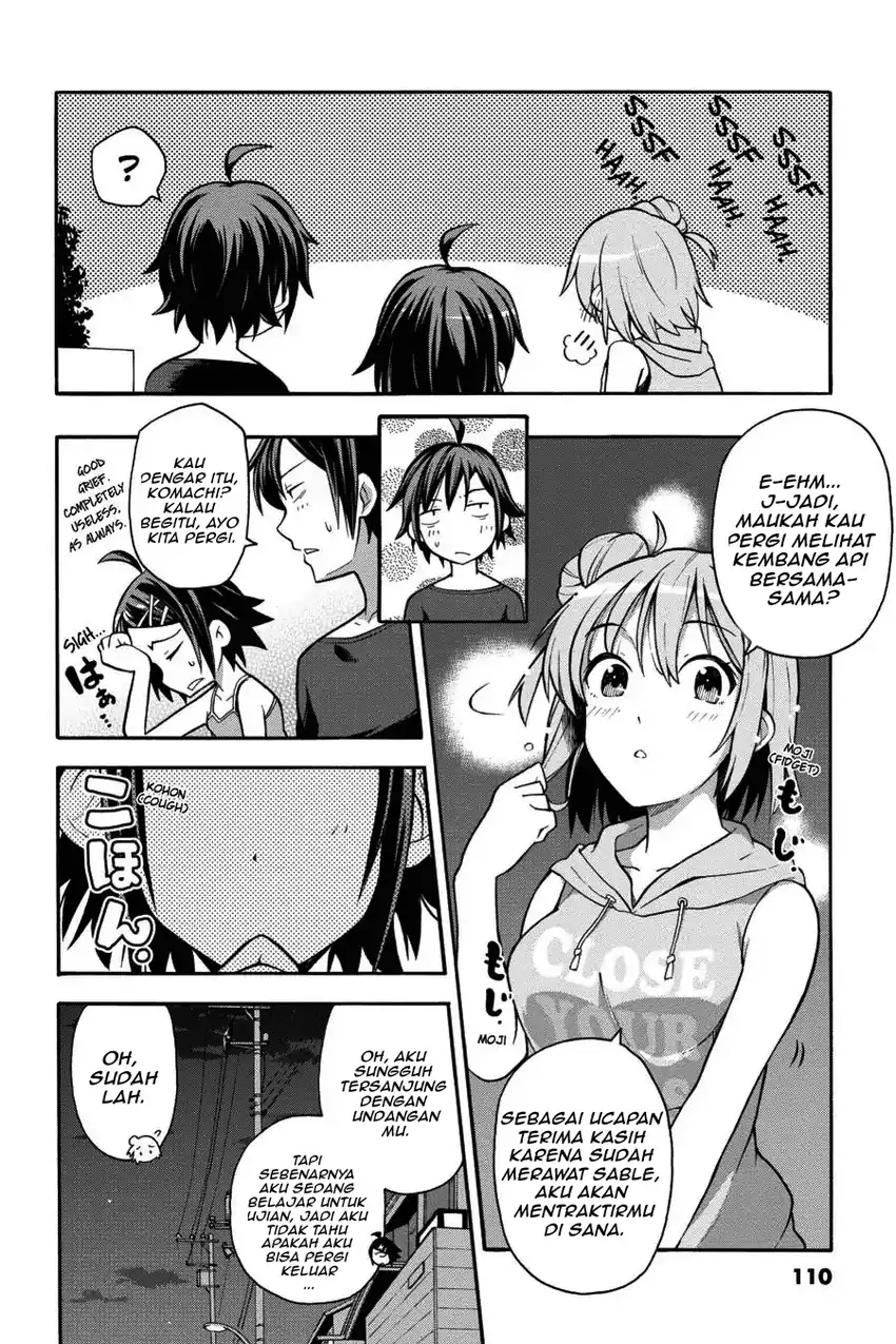 Yahari Ore no Seishun Love Come wa Machigatteiru @comic Chapter 32 - halaman 5