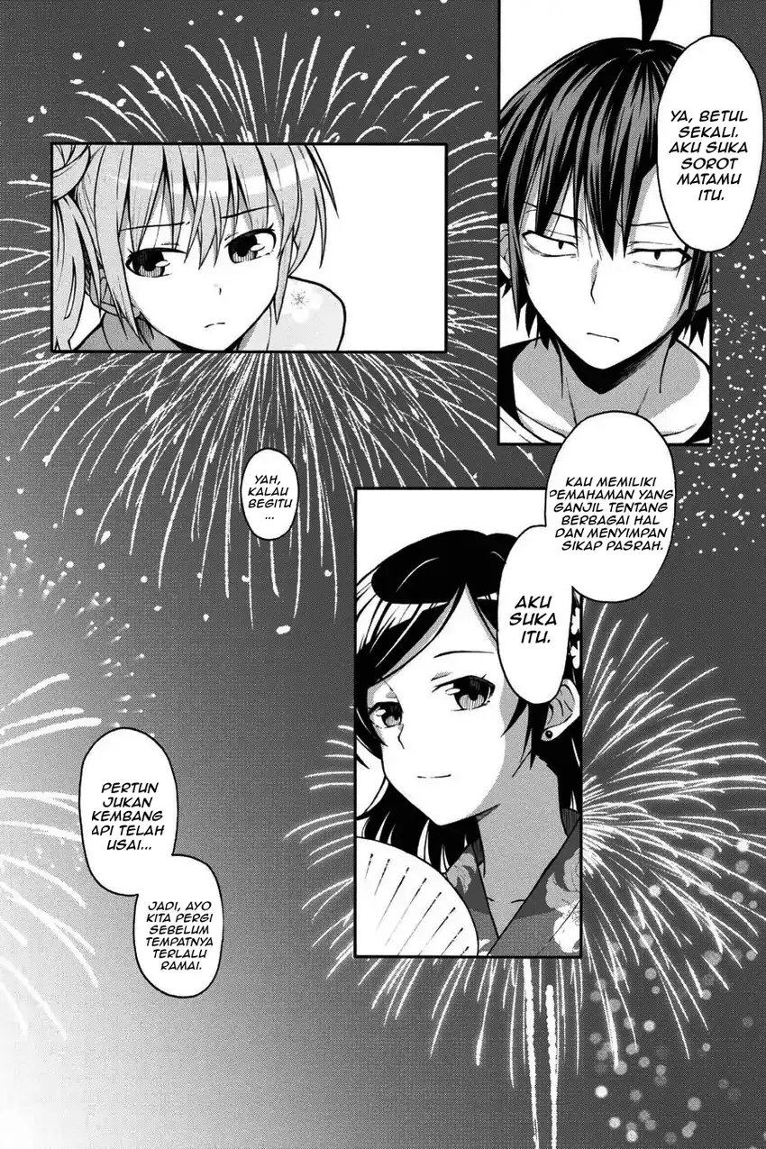 Yahari Ore no Seishun Love Come wa Machigatteiru @comic Chapter 33 - halaman 1