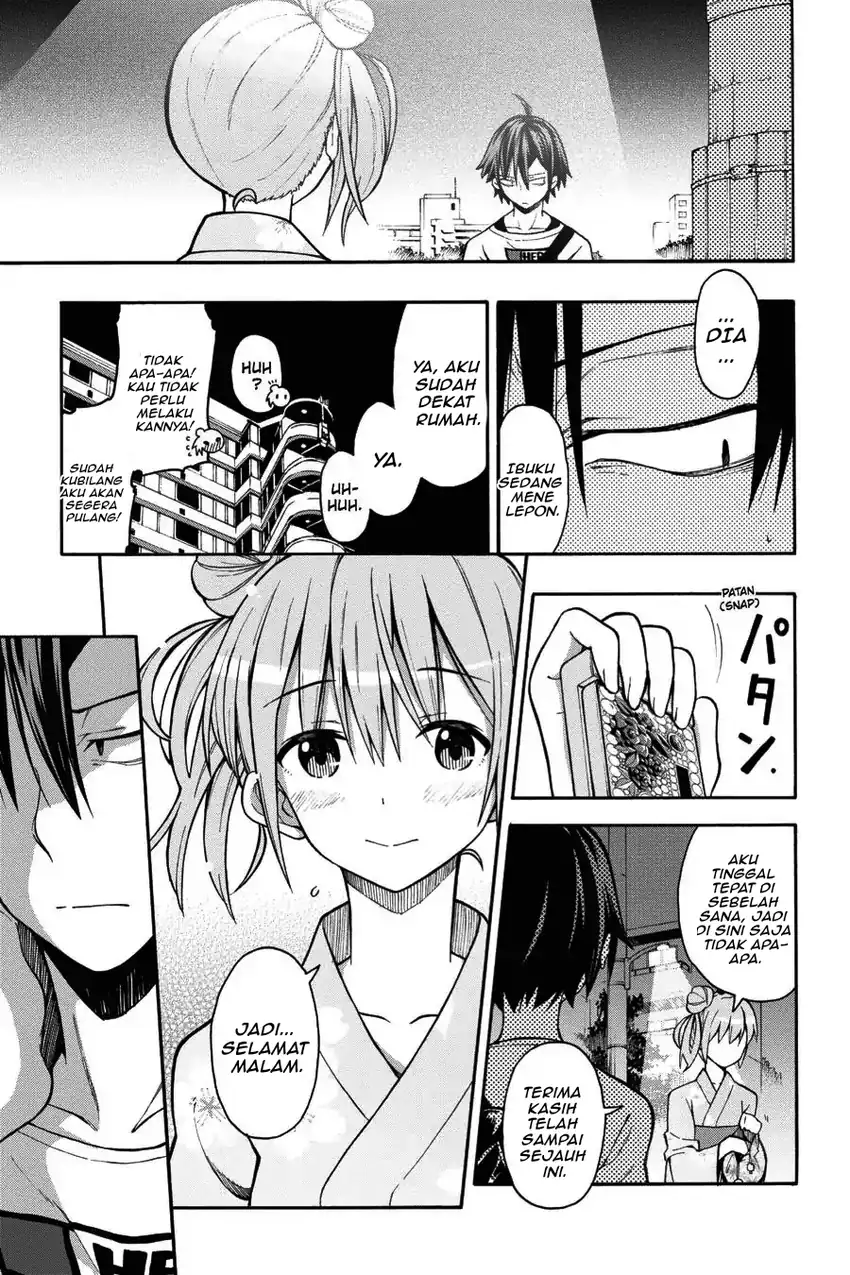 Yahari Ore no Seishun Love Come wa Machigatteiru @comic Chapter 33 - halaman 12