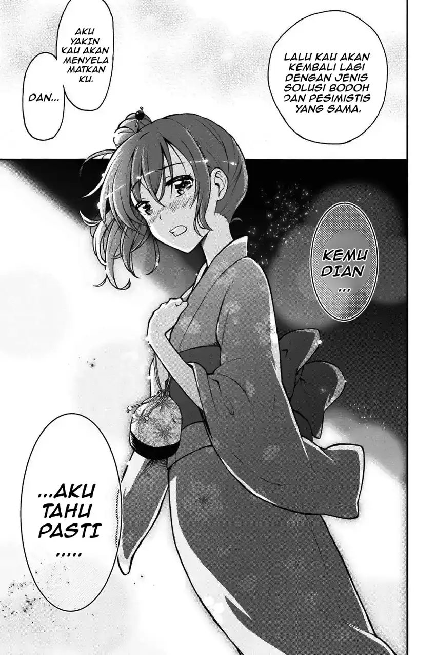 Yahari Ore no Seishun Love Come wa Machigatteiru @comic Chapter 33 - halaman 8