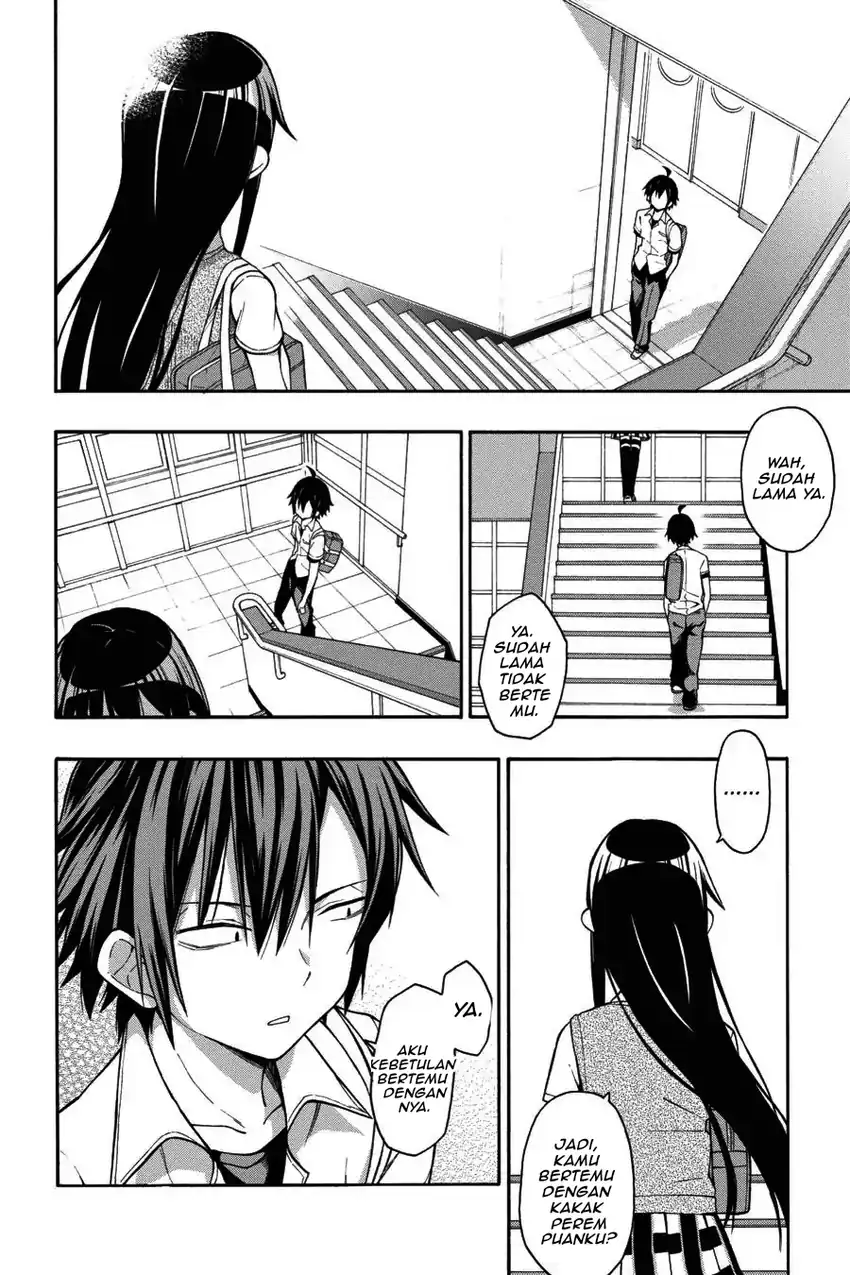 Yahari Ore no Seishun Love Come wa Machigatteiru @comic Chapter 34 - halaman 3