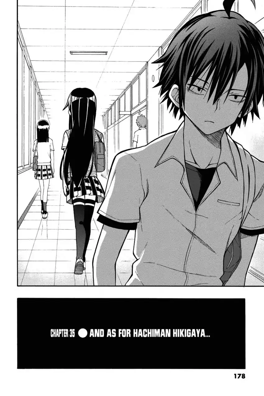 Yahari Ore no Seishun Love Come wa Machigatteiru @comic Chapter 34 - halaman 8
