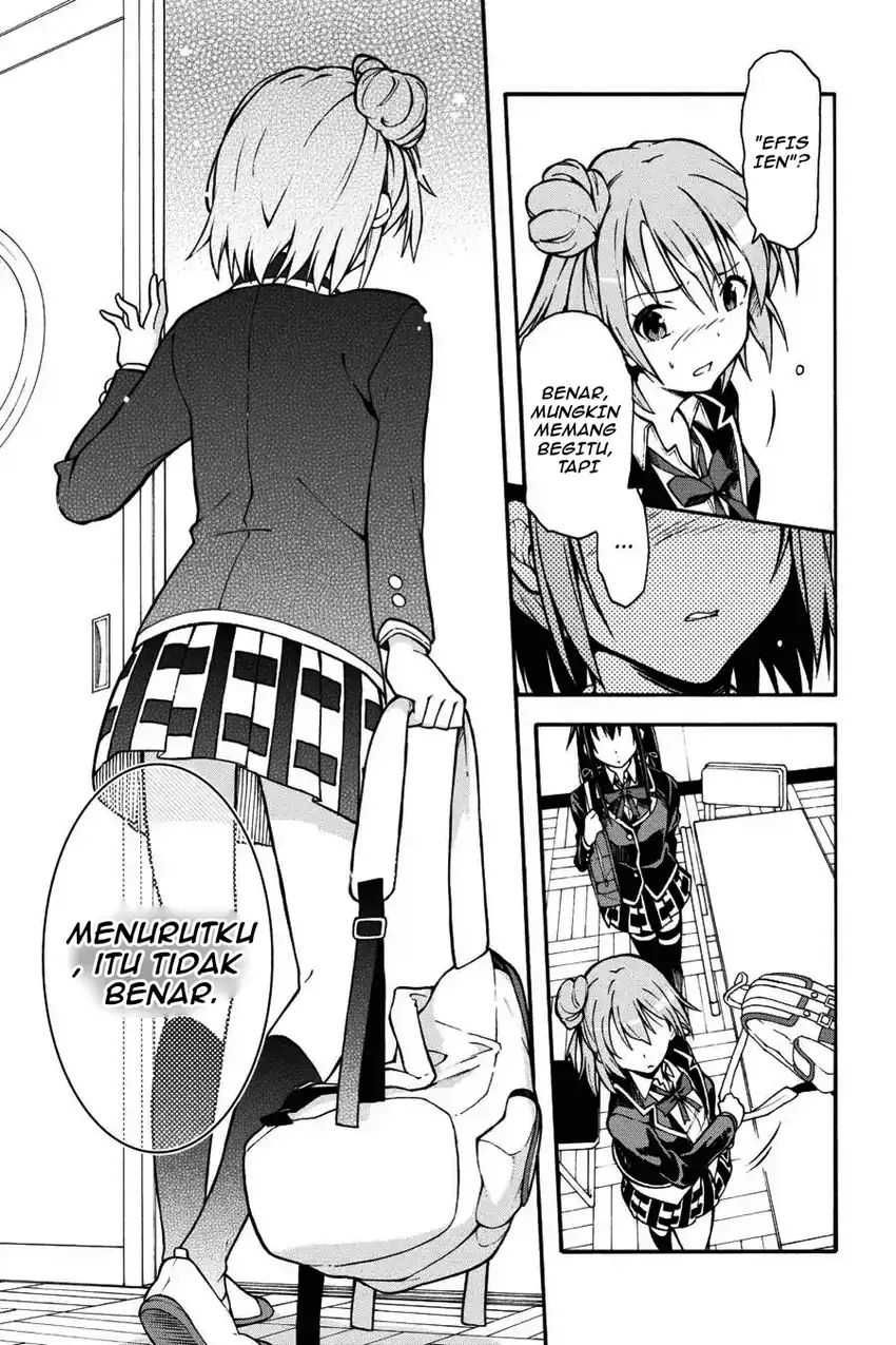Yahari Ore no Seishun Love Come wa Machigatteiru @comic Chapter 35 - halaman 11