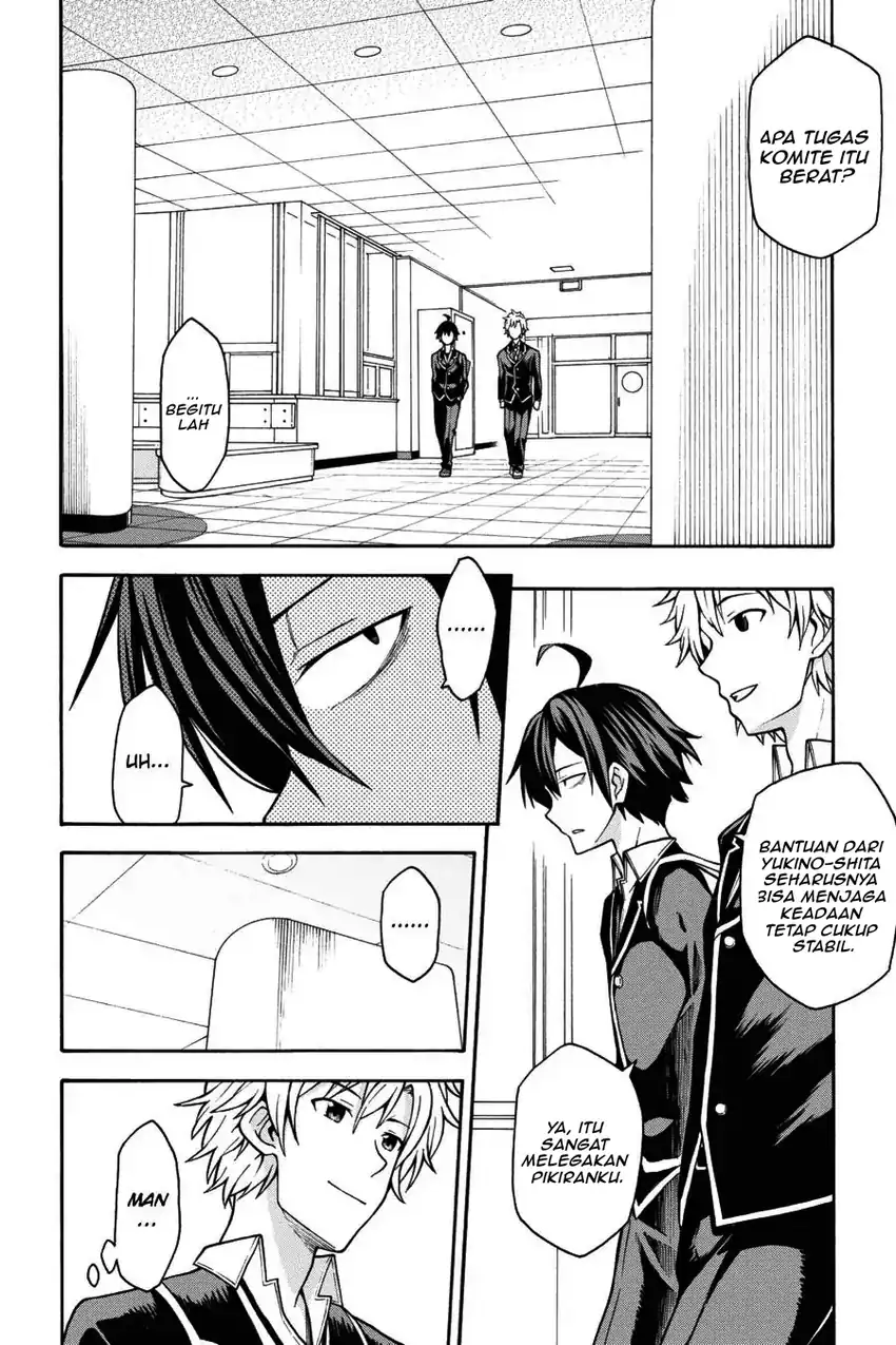 Yahari Ore no Seishun Love Come wa Machigatteiru @comic Chapter 36 - halaman 6