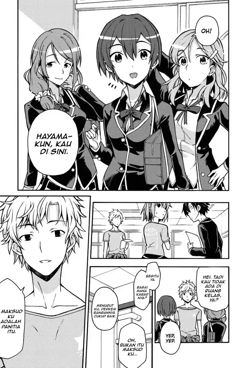 Yahari Ore no Seishun Love Come wa Machigatteiru @comic Chapter 37 - halaman 1