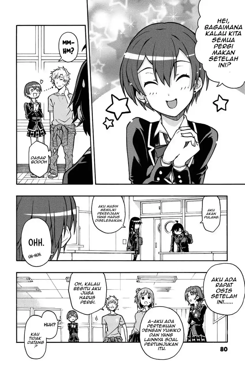 Yahari Ore no Seishun Love Come wa Machigatteiru @comic Chapter 37 - halaman 6