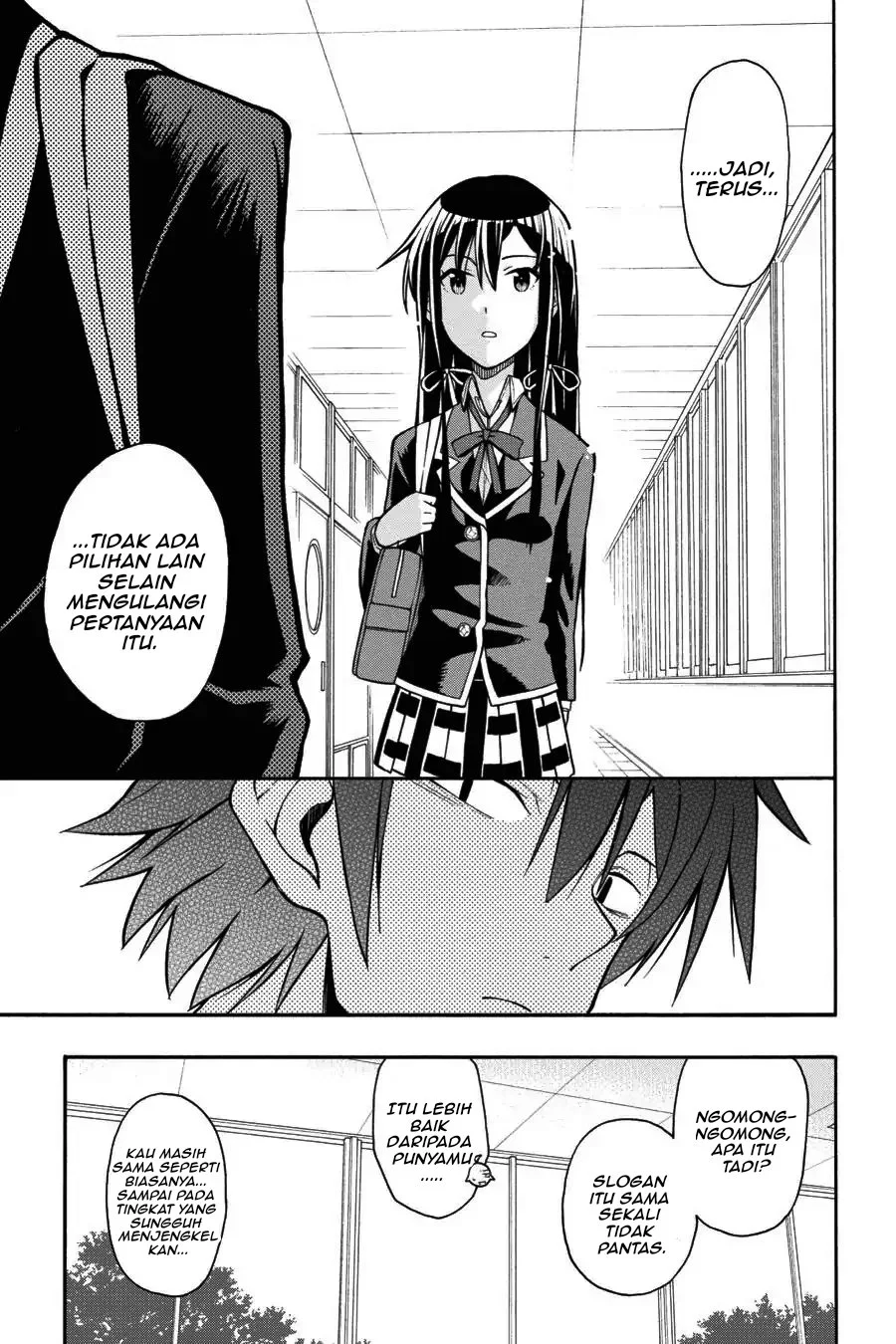 Yahari Ore no Seishun Love Come wa Machigatteiru @comic Chapter 38 - halaman 12