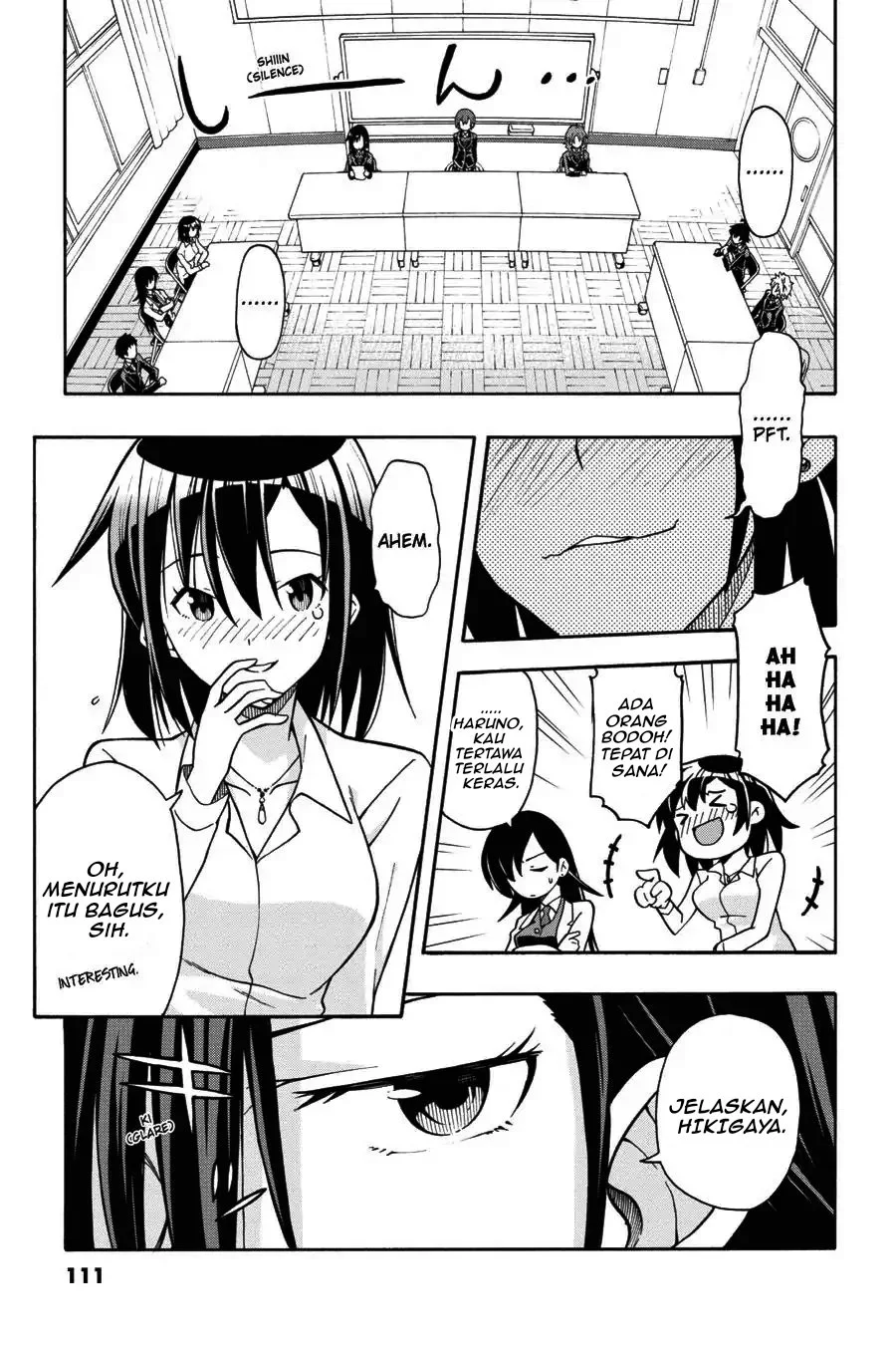 Yahari Ore no Seishun Love Come wa Machigatteiru @comic Chapter 38 - halaman 4
