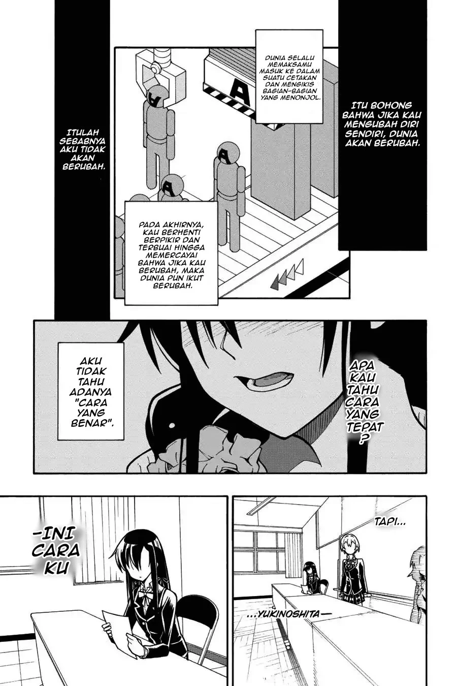Yahari Ore no Seishun Love Come wa Machigatteiru @comic Chapter 38 - halaman 6