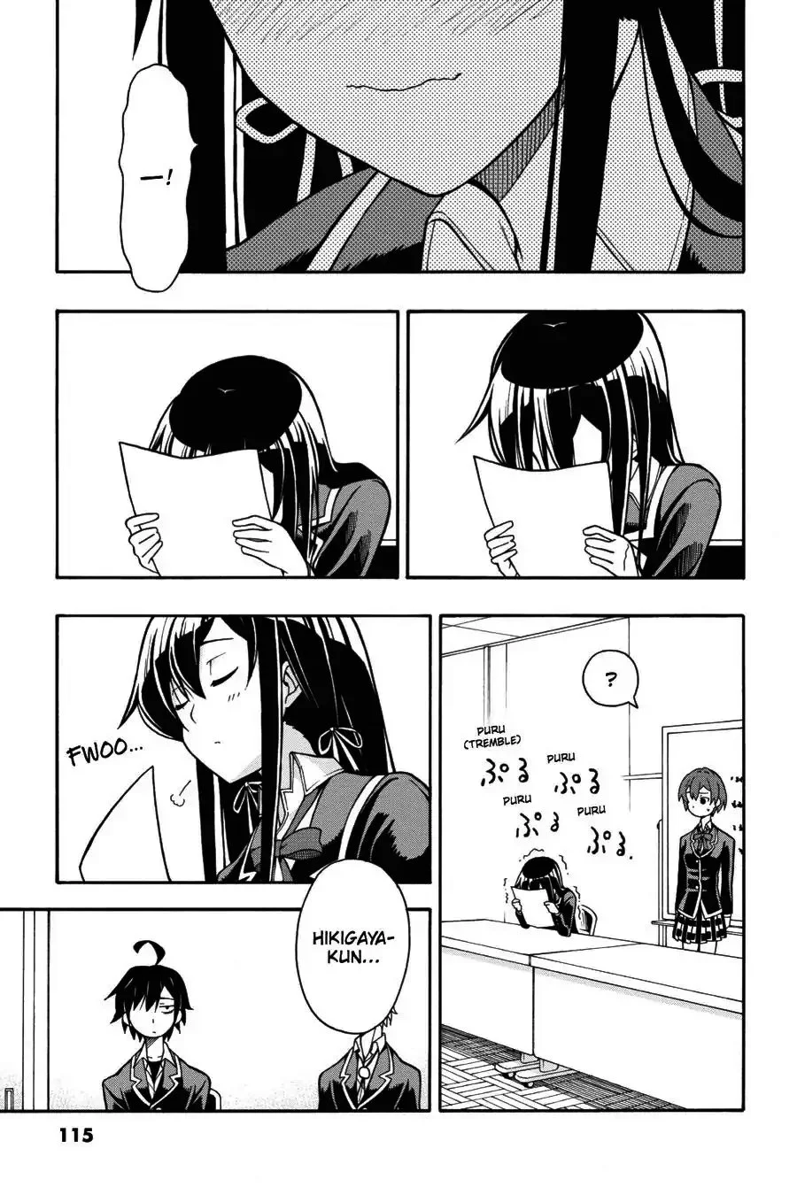 Yahari Ore no Seishun Love Come wa Machigatteiru @comic Chapter 38 - halaman 8