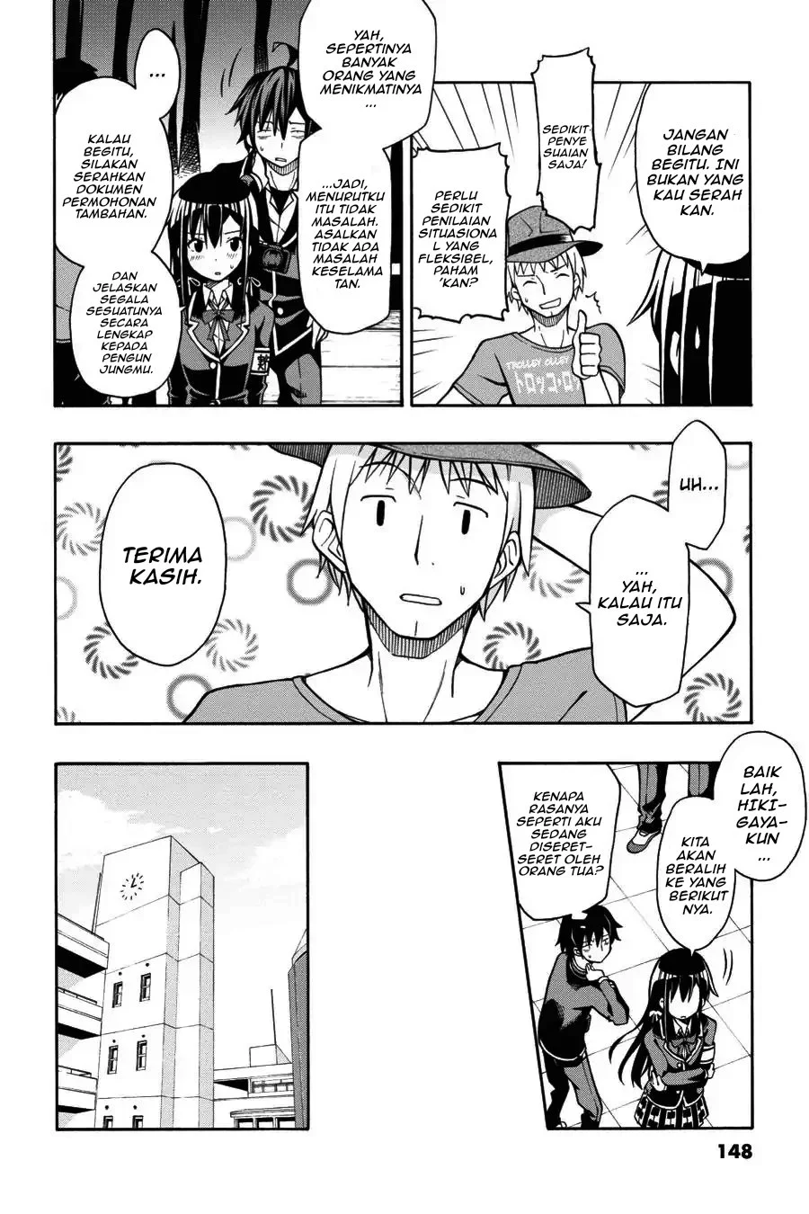 Yahari Ore no Seishun Love Come wa Machigatteiru @comic Chapter 39 - halaman 5