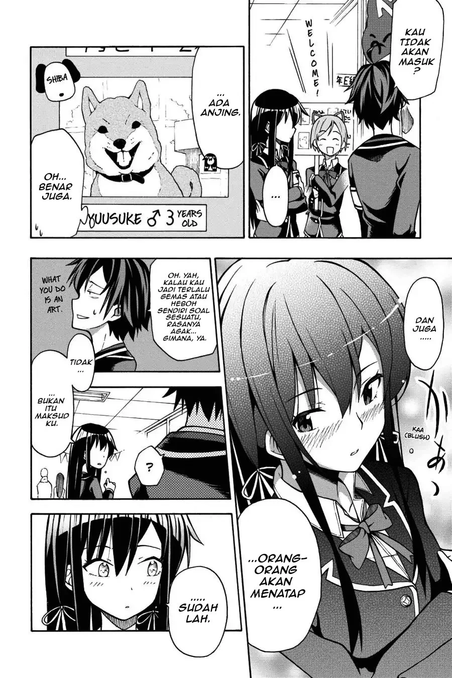 Yahari Ore no Seishun Love Come wa Machigatteiru @comic Chapter 39 - halaman 7