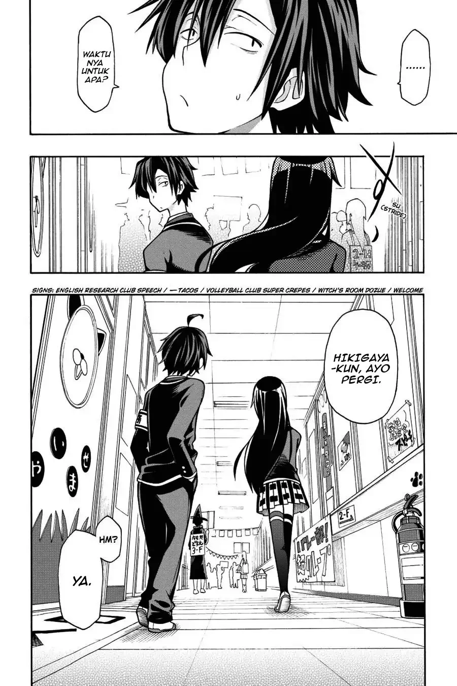 Yahari Ore no Seishun Love Come wa Machigatteiru @comic Chapter 39 - halaman 9