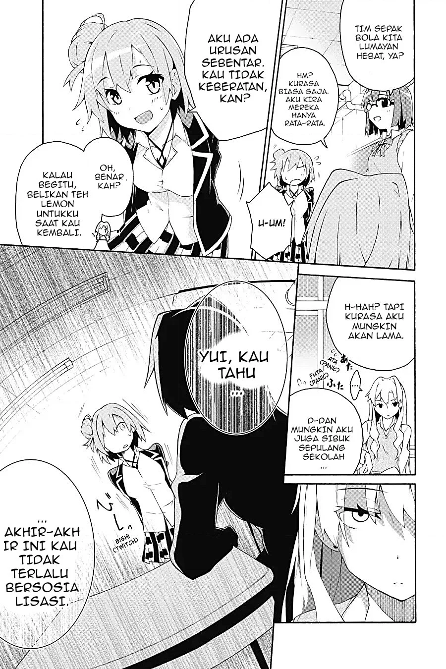 Yahari Ore no Seishun Love Come wa Machigatteiru @comic Chapter 4.1 - halaman 2