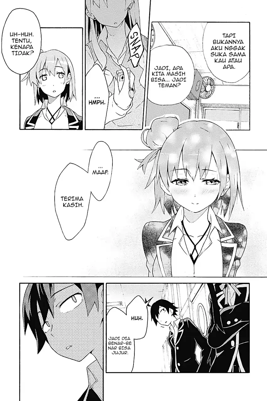 Yahari Ore no Seishun Love Come wa Machigatteiru @comic Chapter 4.2 - halaman 1