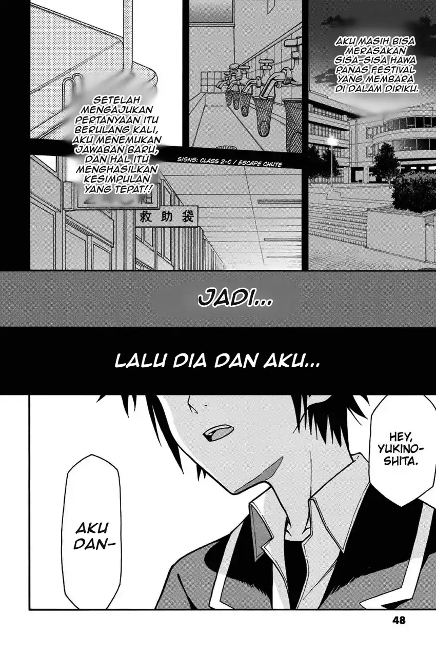 Yahari Ore no Seishun Love Come wa Machigatteiru @comic Chapter 42 - halaman 1