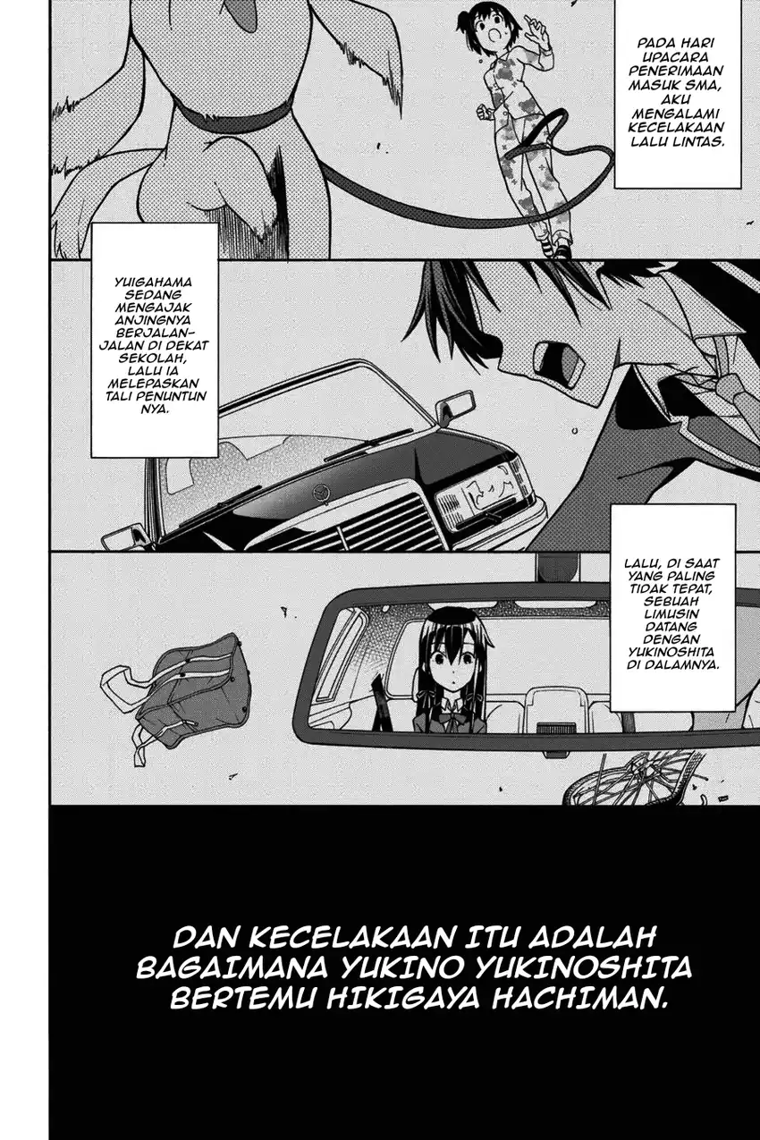 Yahari Ore no Seishun Love Come wa Machigatteiru @comic Chapter 42 - halaman 3