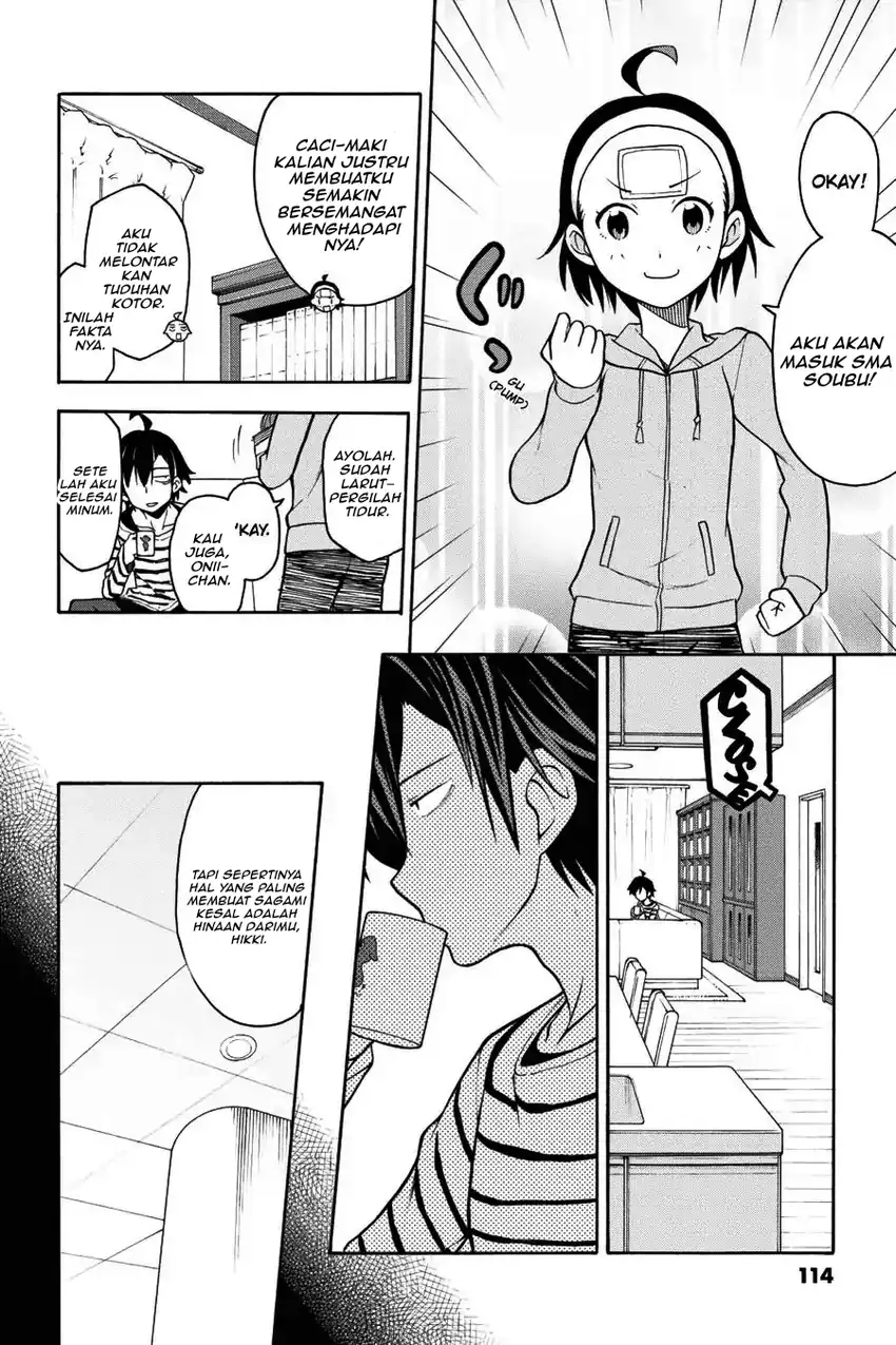 Yahari Ore no Seishun Love Come wa Machigatteiru @comic Chapter 44 - halaman 10