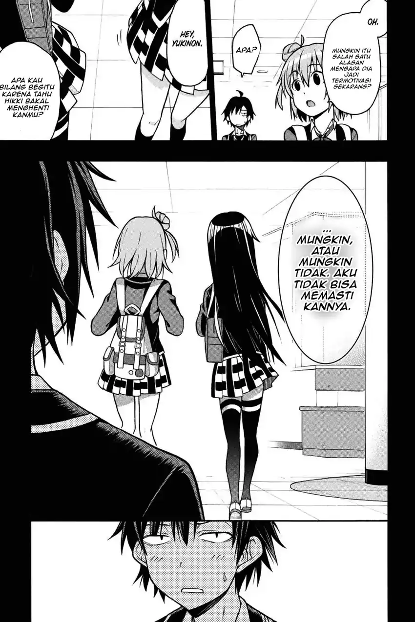 Yahari Ore no Seishun Love Come wa Machigatteiru @comic Chapter 44 - halaman 11