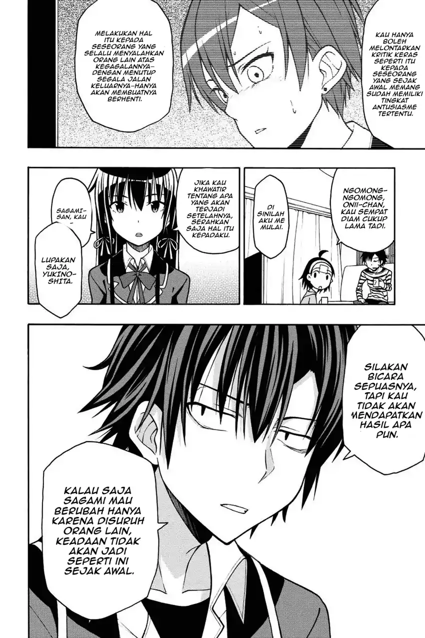 Yahari Ore no Seishun Love Come wa Machigatteiru @comic Chapter 44 - halaman 6