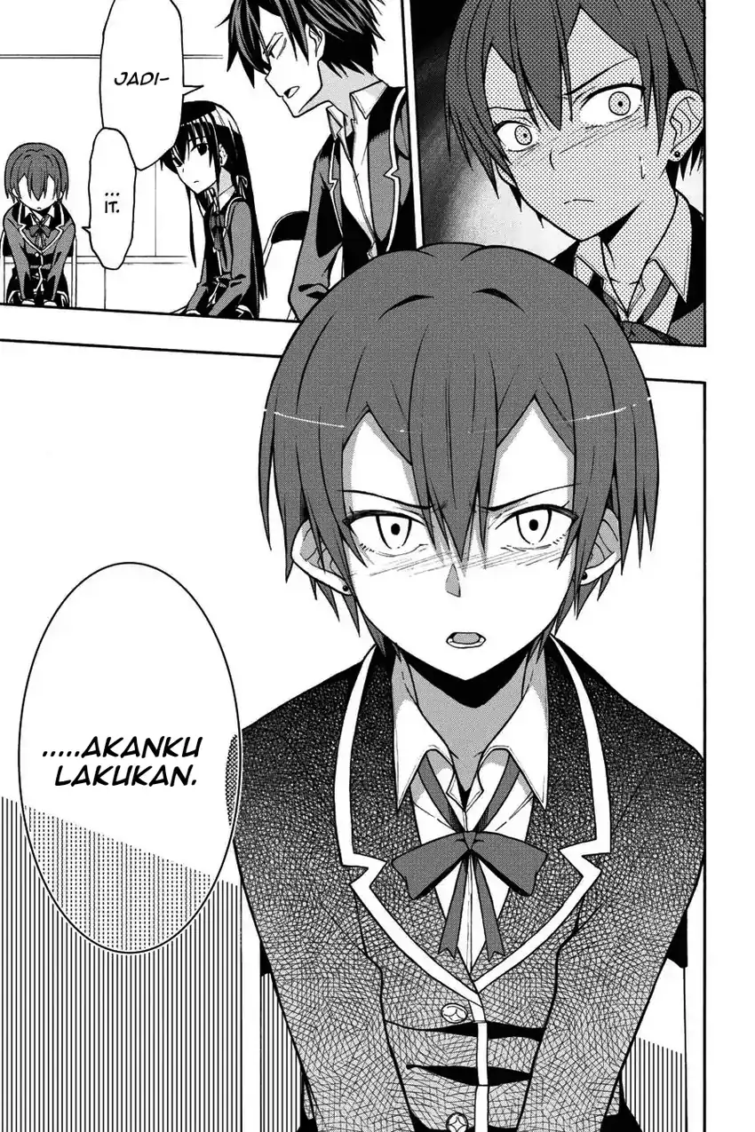 Yahari Ore no Seishun Love Come wa Machigatteiru @comic Chapter 44 - halaman 7