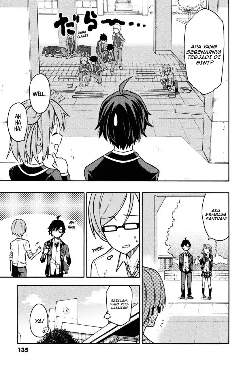 Yahari Ore no Seishun Love Come wa Machigatteiru @comic Chapter 45 - halaman 2