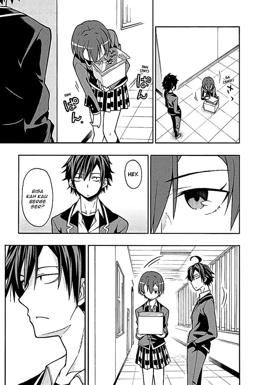 Yahari Ore no Seishun Love Come wa Machigatteiru @comic Chapter 48 - halaman 11