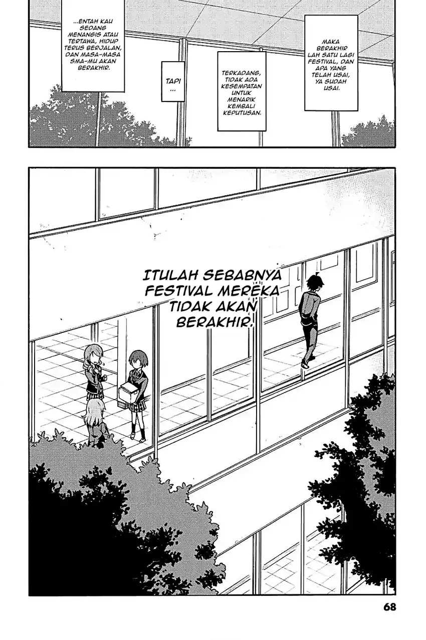 Yahari Ore no Seishun Love Come wa Machigatteiru @comic Chapter 48 - halaman 12