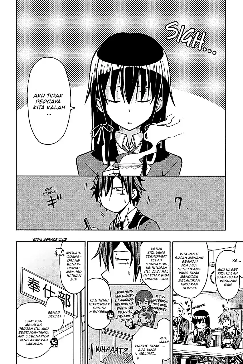 Yahari Ore no Seishun Love Come wa Machigatteiru @comic Chapter 48 - halaman 8