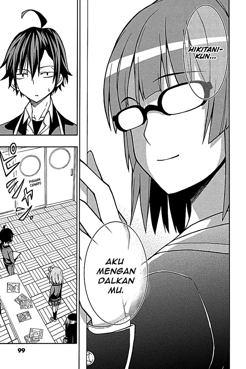 Yahari Ore no Seishun Love Come wa Machigatteiru @comic Chapter 49 - halaman 11