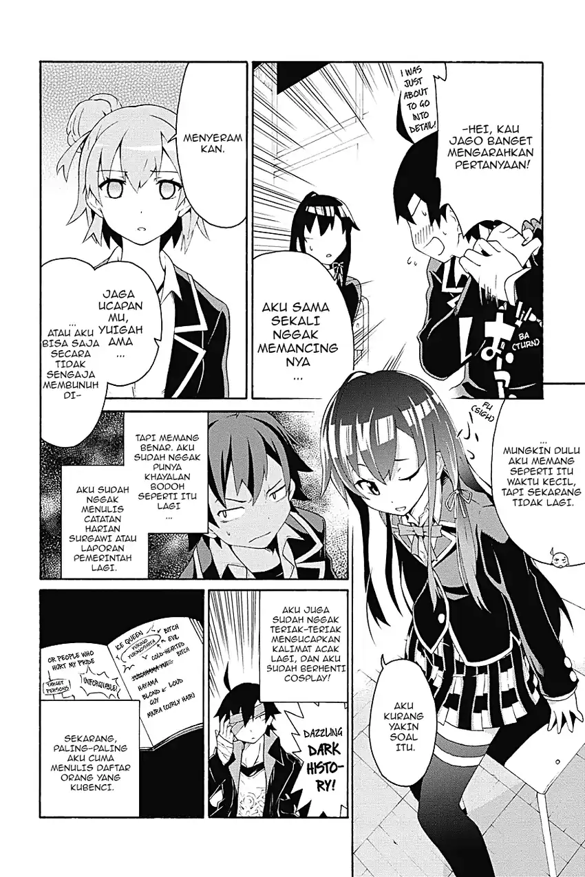 Yahari Ore no Seishun Love Come wa Machigatteiru @comic Chapter 5.1 - halaman 1