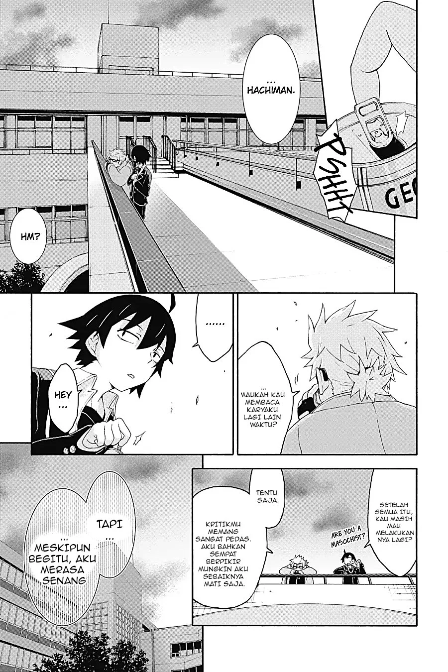 Yahari Ore no Seishun Love Come wa Machigatteiru @comic Chapter 5.2 - halaman 1