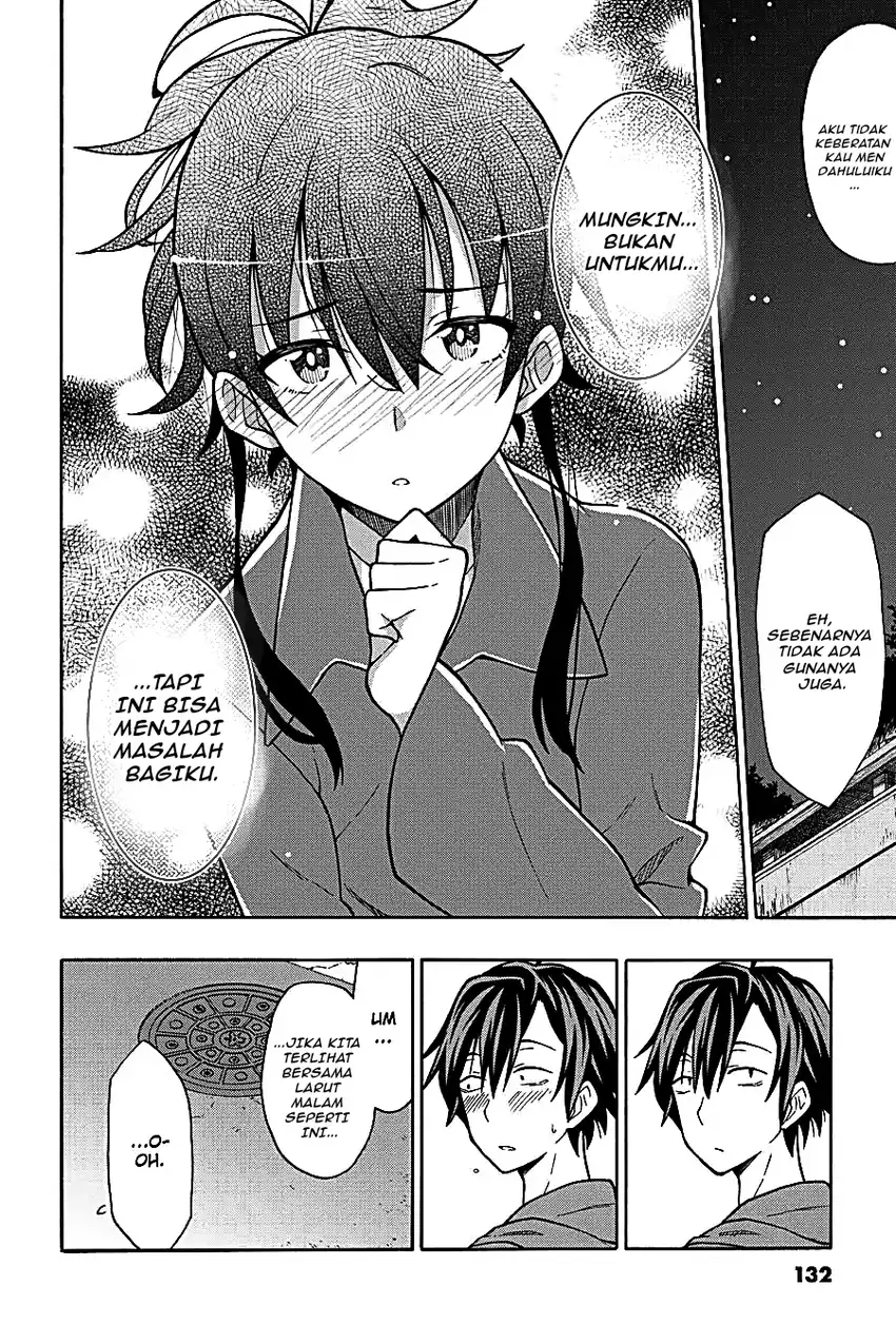Yahari Ore no Seishun Love Come wa Machigatteiru @comic Chapter 50 - halaman 11