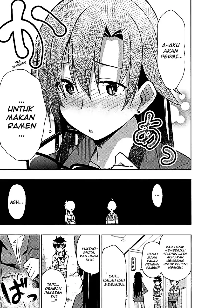 Yahari Ore no Seishun Love Come wa Machigatteiru @comic Chapter 50 - halaman 2